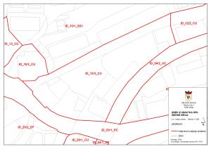 Izsek iz grafičnih prilog kartografskega dela OPN Občine Idrija M 1-500